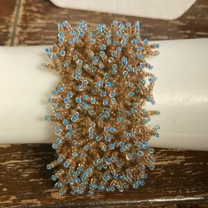 Unique hand made stunning bead bracelet. Lots of time and love in this one